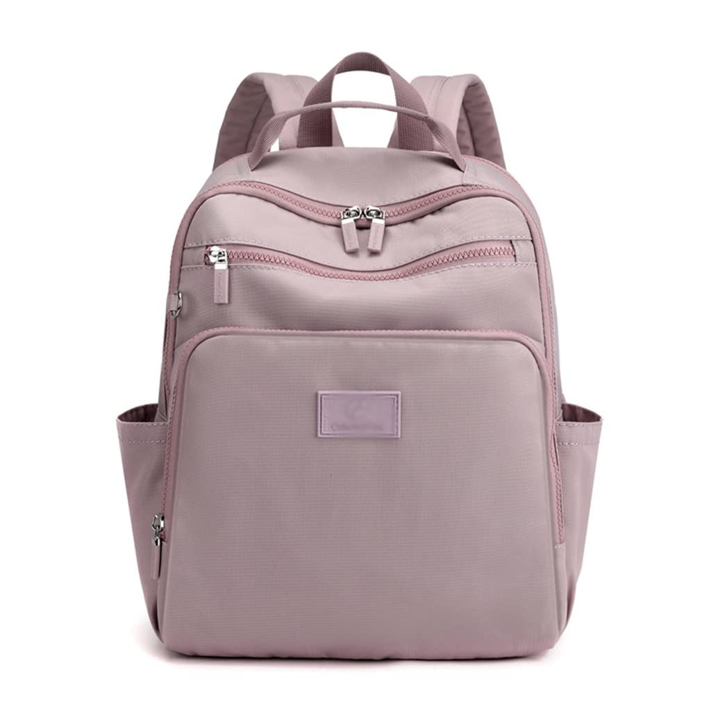 Candy-colored backpack women's outdoor large-capacity travel backpack trendy waterproof handbag simple nylon school bag