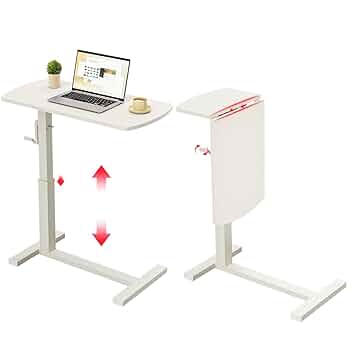 幅80cm 多機能高さ調節可能サイドテーブル デスクワーク 61pALsl+22L.jpg_BO30,255,255,