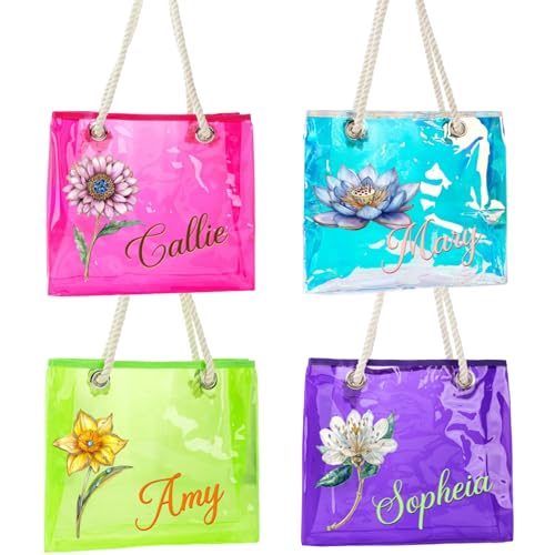 Bolso Tote Transparente Personalizado para Mujer