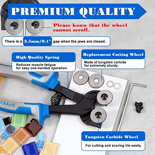 SPEEDWOX 20PCS Glass Nippers Set