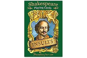 Shakespeare "Insults" Playing Cards: A Verbal Jousting Match With the Bard