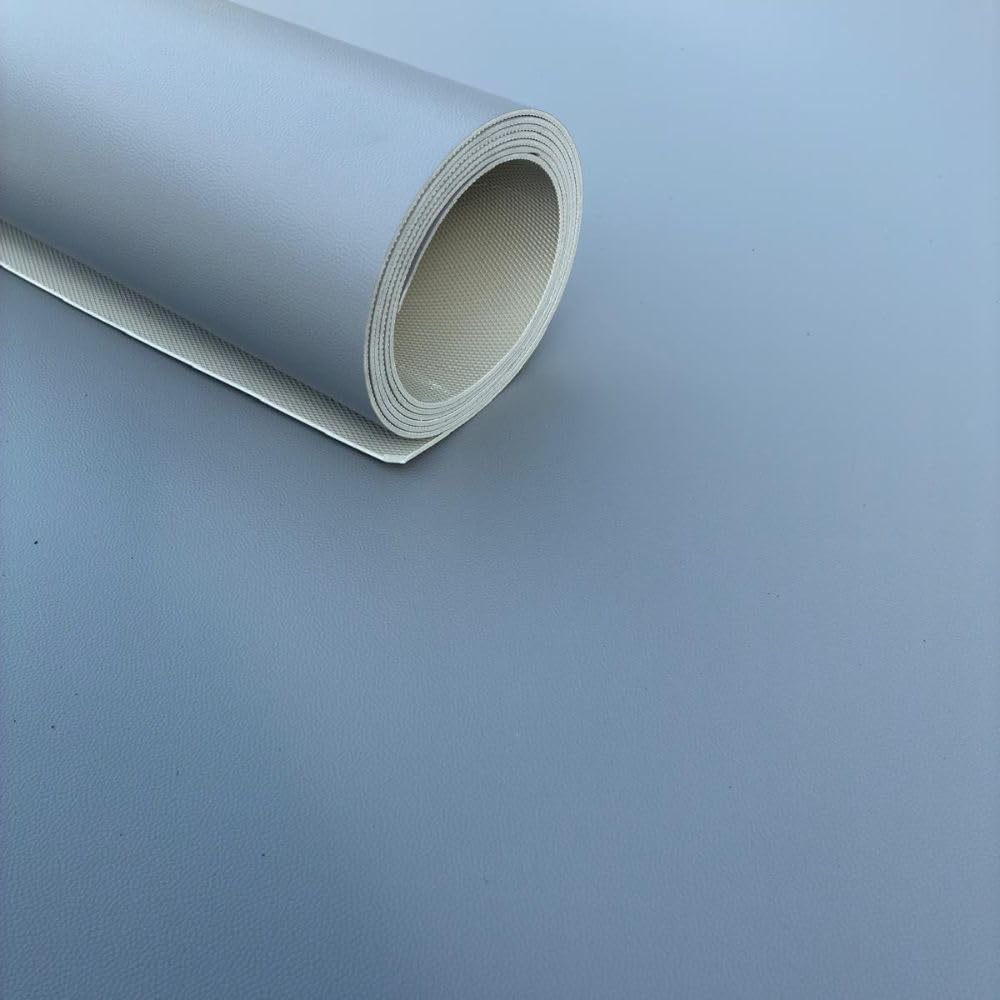 Shield Autocare Vinyl Flooring Roll – Light Grey, 1.5m x 2m Thick PVC Lino Floor, Durable Water Resistant Commercial Matting – Ideal for Home, Work, Van Conversions & Motorhome Floors