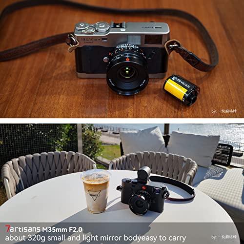 Objectif 35mm F2.0 Plein Format 7artisans pour Leica M - 5