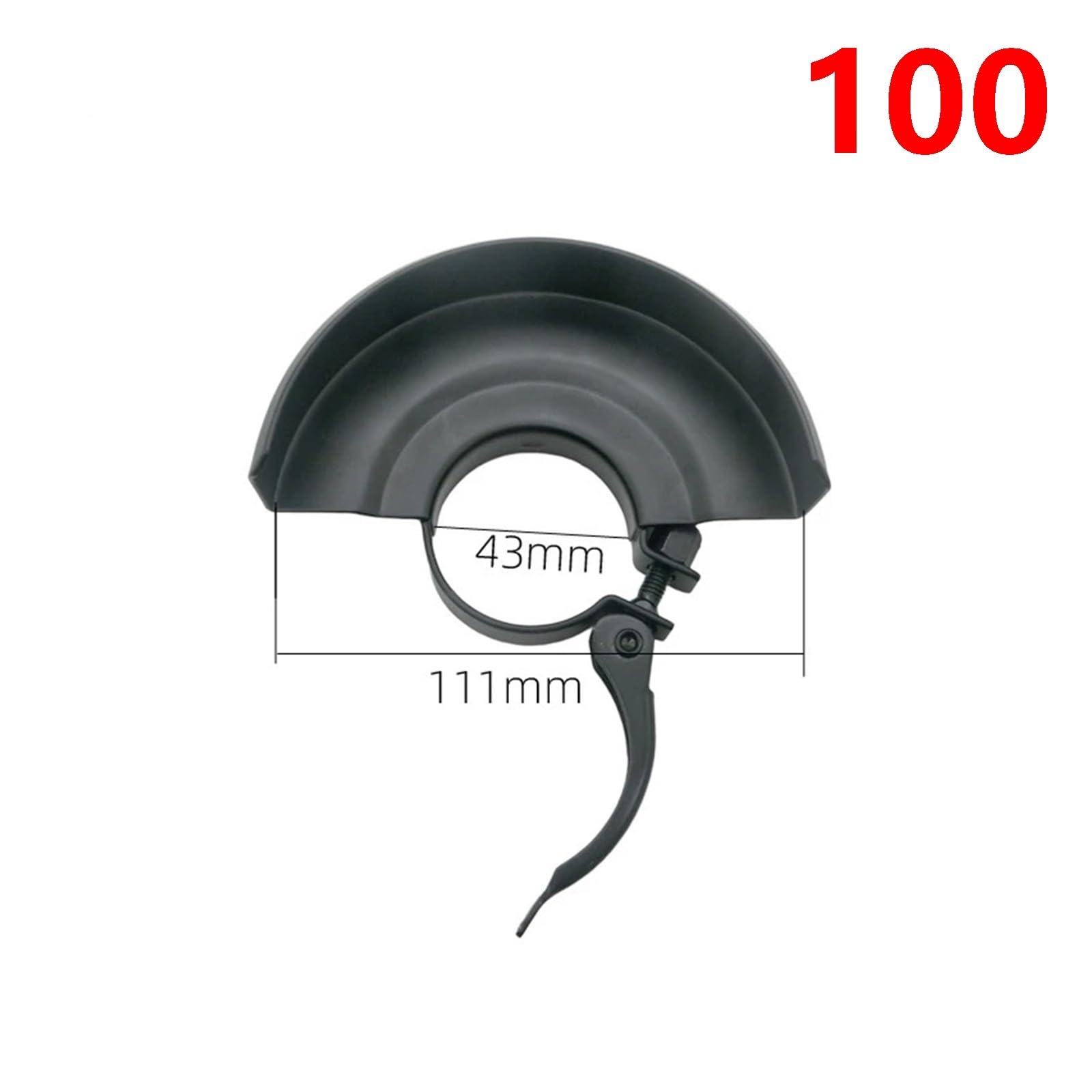 Osłona do szlifierki kątowej Osłona tarczy szlifierki kątowej na 100-125 mm(100)