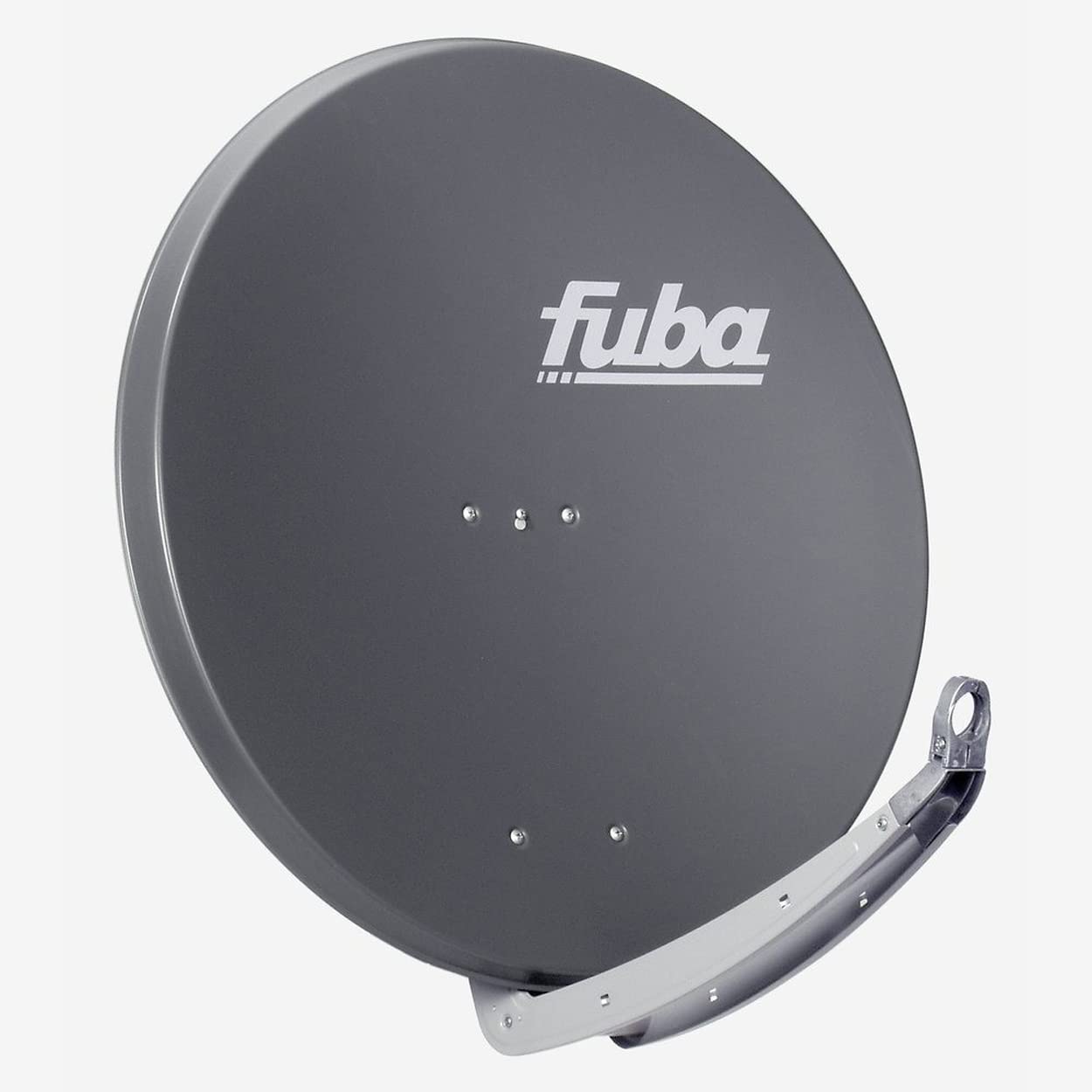 Fuba DAA 850 A Satanlage Set Aluminium Satellitenschüssel in Anthrazit HDTV 3D 4K Premium X Deluxe Octo LNB 1 Sat für 8 Teilnehmer