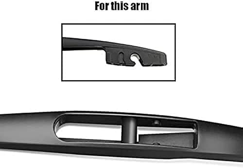 Miniatura 5 de Limpiaparabrisas trasero de 10 pulgadas para Mazda para CX-3 CX3 2014-2023 limpiaparabrisas trasero limpiaparabrisas trasero