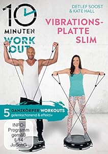 10 Minuten Workout - Vibrationsplatte Slim