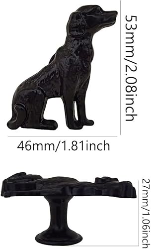 Miniatura 8 de Pomos de gabinete, pomos de cajón de metal, bonitos tiradores decorativos de metal para cocina, armario, mesita de noche, armario, puerta, perillas