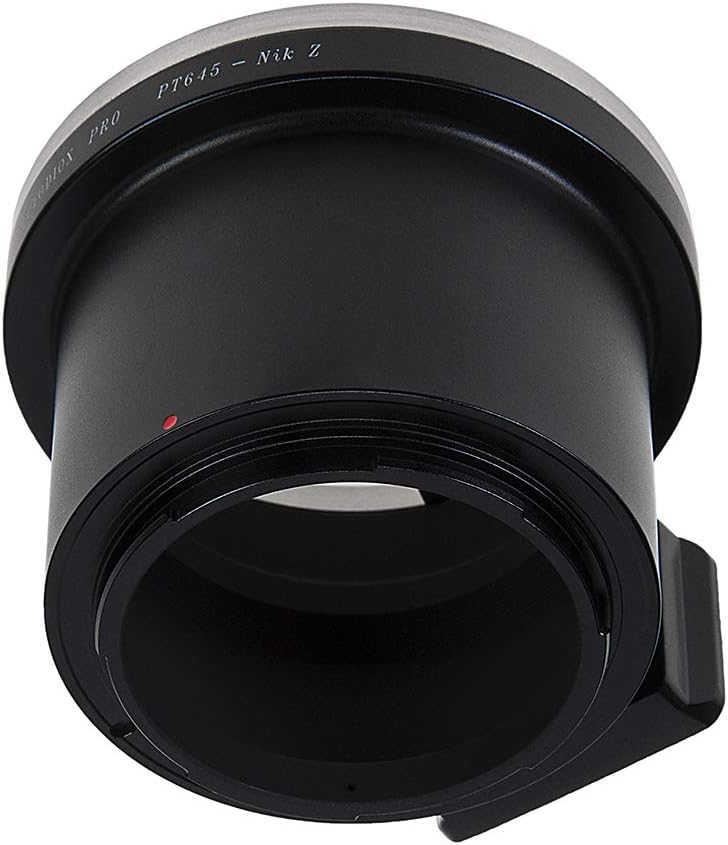 Fotodiox Pro Lens Mount Adapter Compatible with Pentax 645 Manual Focus Lenses to Nikon Z-Mount Cameras
