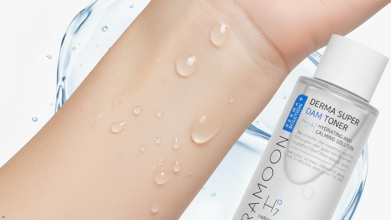 Deep Sea Water Toner | pH Balanced Korean Skincare with 7-Layer Hyaluronic Acid | Vegan Hydrating Calming Toner for Sensitive Skin 200mL - Image 2