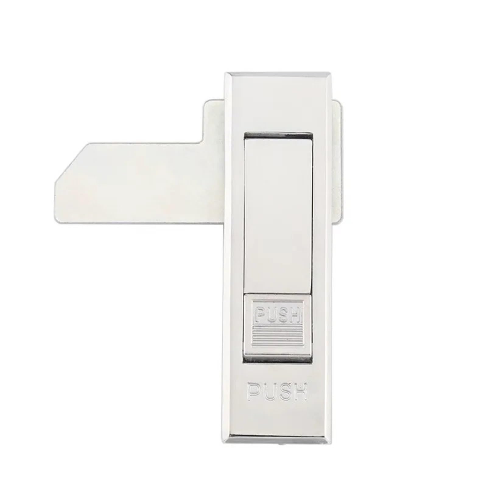 Ntbpeyzvqf Silver Ms509-1-2 Power Distribution Cabinet Lock Press Key Bounce Tongue Fire Hydrant Outdoor Mechanical 1Pcs(Silver)