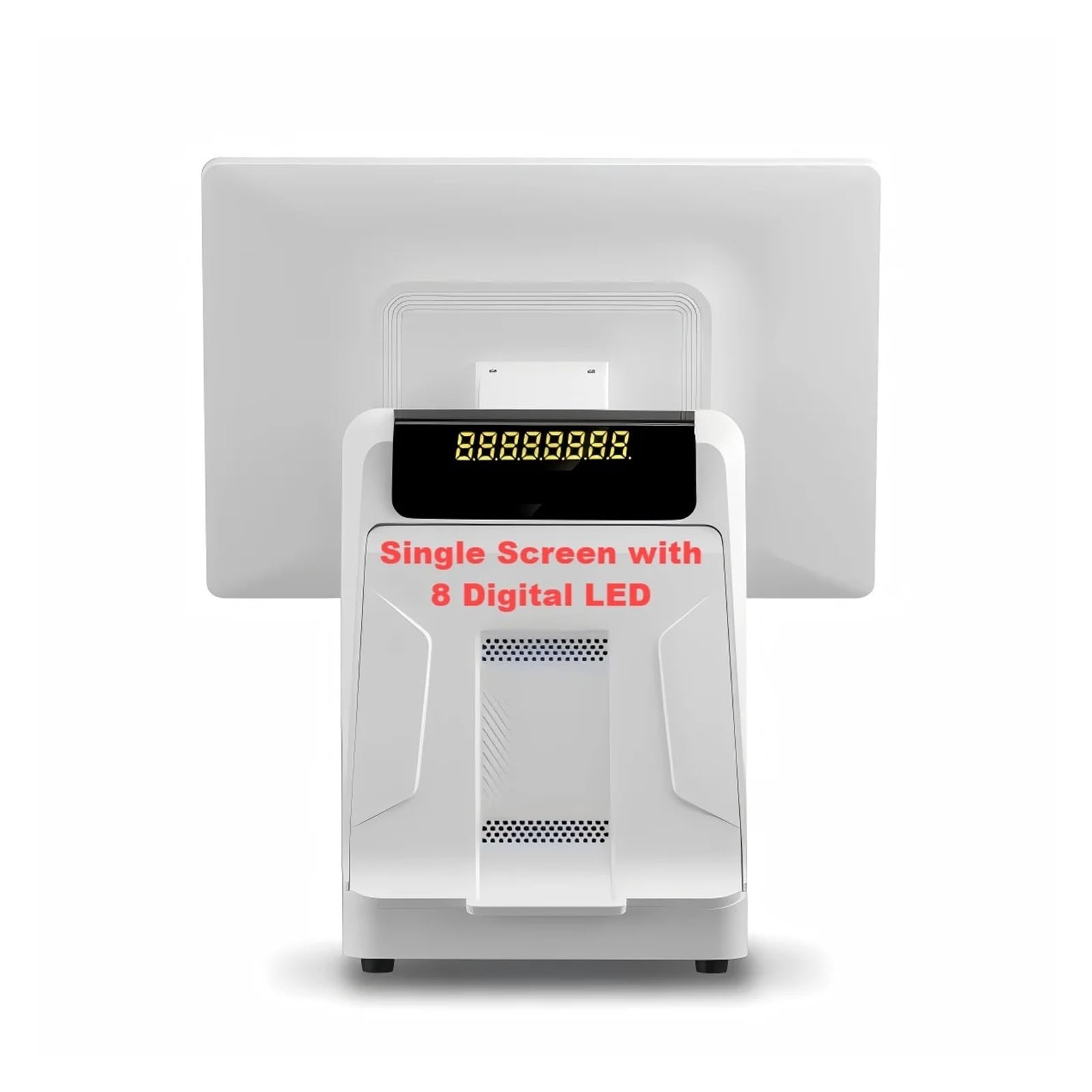 Caja registradora, Caja registradora con Pantalla táctil, Sistema POS de 15,6 Pulgadas, Impresora térmica 58/80mm, Terminal Restaurante