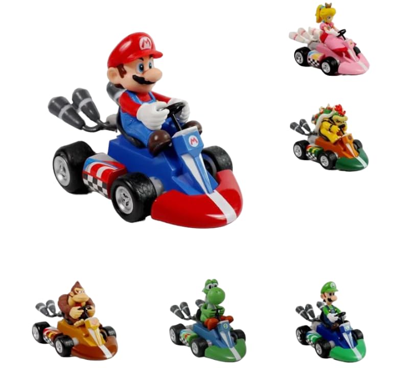 AK ANOLIHK Premium Display: Limited Edition Action Figure for Car Dashboard, Decoration, Cake, Office Desk & Study Table (AF10CM-6PC Mario with Cars MMGE 4) (B0D9HK9TV4) Amazon Price History, Amazon Price Tracker