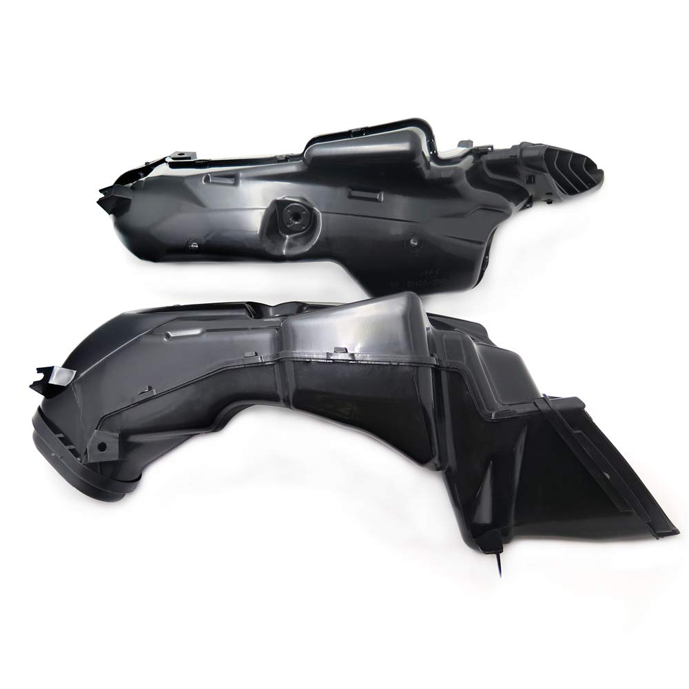 Tubo di aspirazione dell'aria in plastica ABS compatibile con Suzuki GSXR600 GSX-R 750 2008-2010 nero