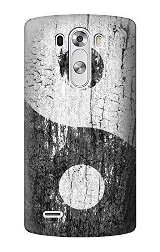 R2489 Yin Yang Wood Graphic Printed Case Cover For LG G3