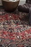 Safavieh Alfombra Vintage Hamadan para salón, 122 x 183 cm