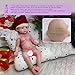 SERENDOLL 22 inch Realistic Full Silicone Baby Doll,Lifelike Reborn Baby Dolls, Toy, and Collectible.Bold Girl 012