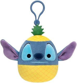 دمية سكويشمالوز ستيتش باينابل القطيفة بمشبك من ديزني، 9سم