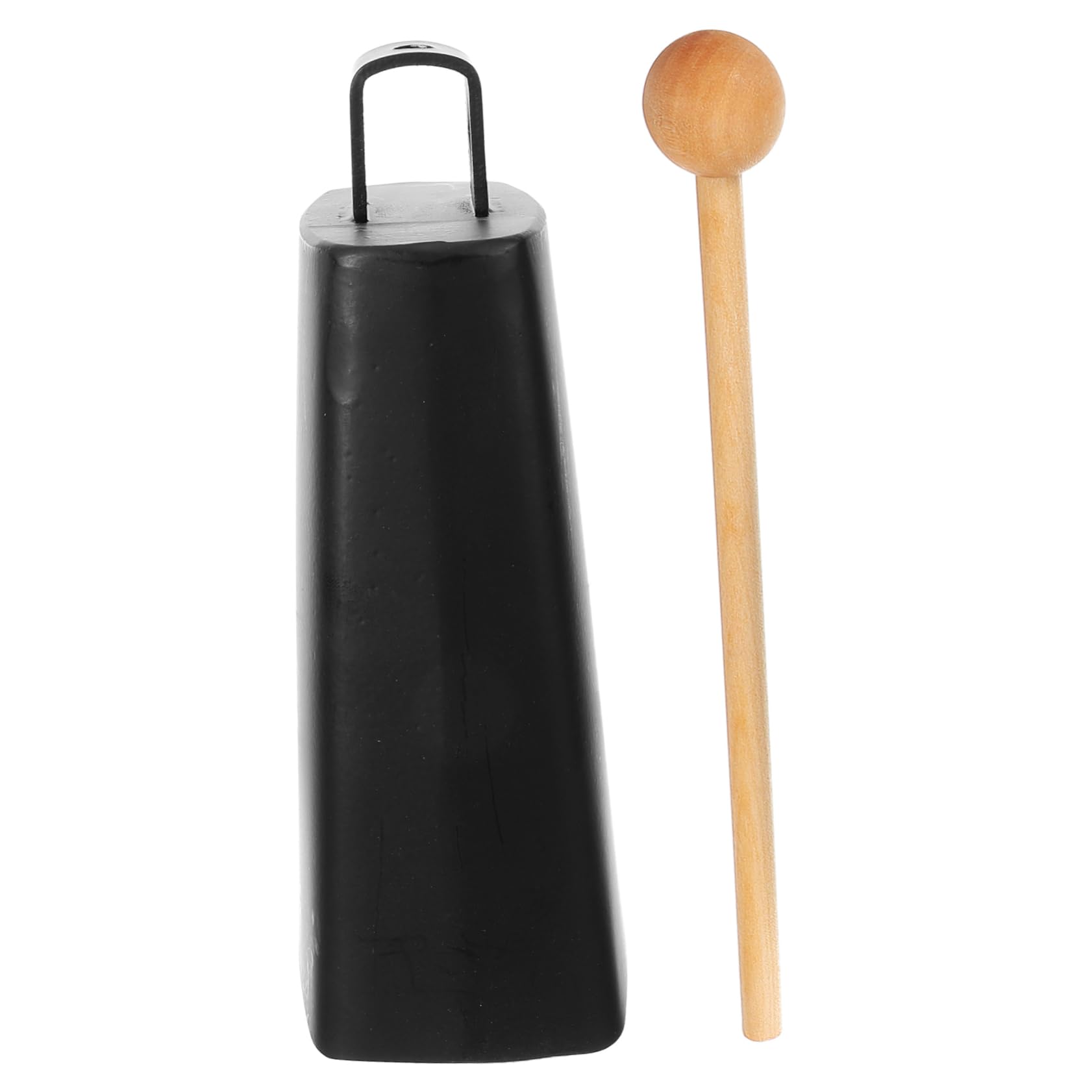 FUNOMOCYA Resistant to Deformation Metal Cowbell for Sports Noise Maker Bell Musical