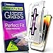 2PACK WITKEEN iPhone 7 Plus Screen Protector with Wider Speaker Cutout - Ballistic Ultra-Clear Tempered Glass iPhone7 Plus Screen Protector - Invisible Glass Shield for iPhone 7 Plus - Case Compatible