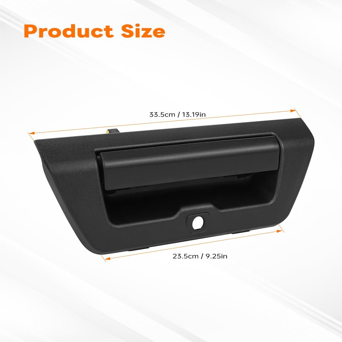 FL3Z9943400AAA Tailgate Handle with Backup Camera Hole Compatible with 2015-2017 Ford F-150