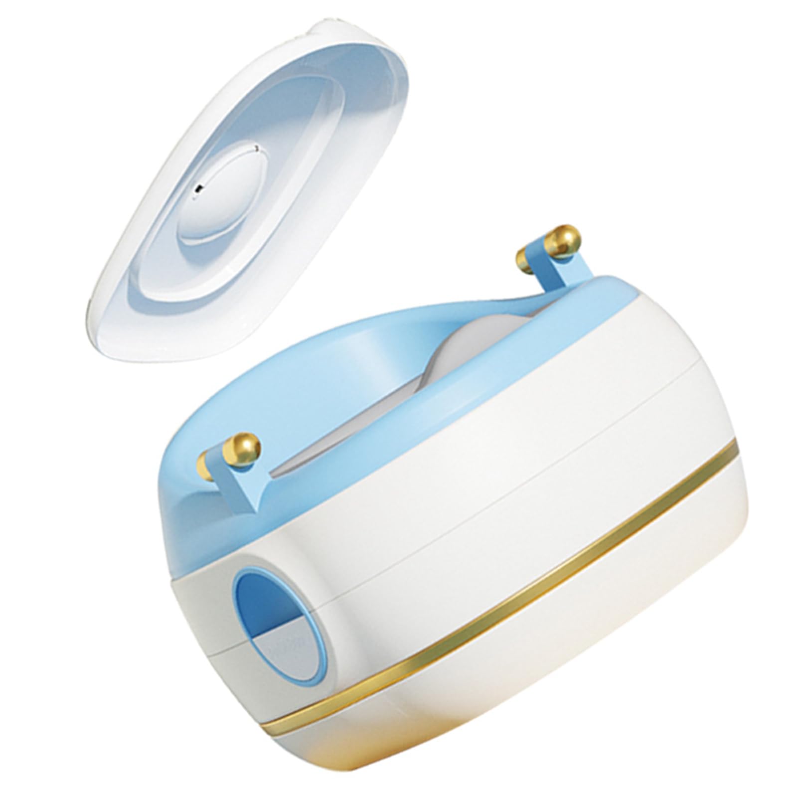 Toilette per Bambini in PVC di Alta qualità con Design Antiscivolo, Vasino per Bambini Facile da Installare per un Uso Conveniente, Vasino Multifunzionale per Addestramento dei (PVC blu)