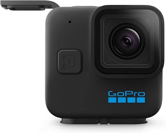 GoPro HERO11 Black Mini - Compact Waterproof Action Camera with 5.3K60 Ultra HD Video, 24.7MP Frame Grabs, 1/1.9 Image Sensor, Live Streaming, Stabilization