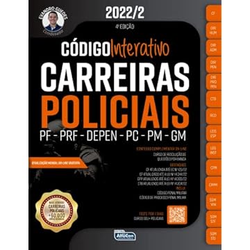 Capa do livro Código Interativo AlfaCon 2022 - Carreiras Policiais