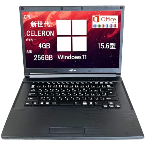 Amazon.co.jp: 【整備済み品】富士通 ノートパソコン 15.6型 初期設定