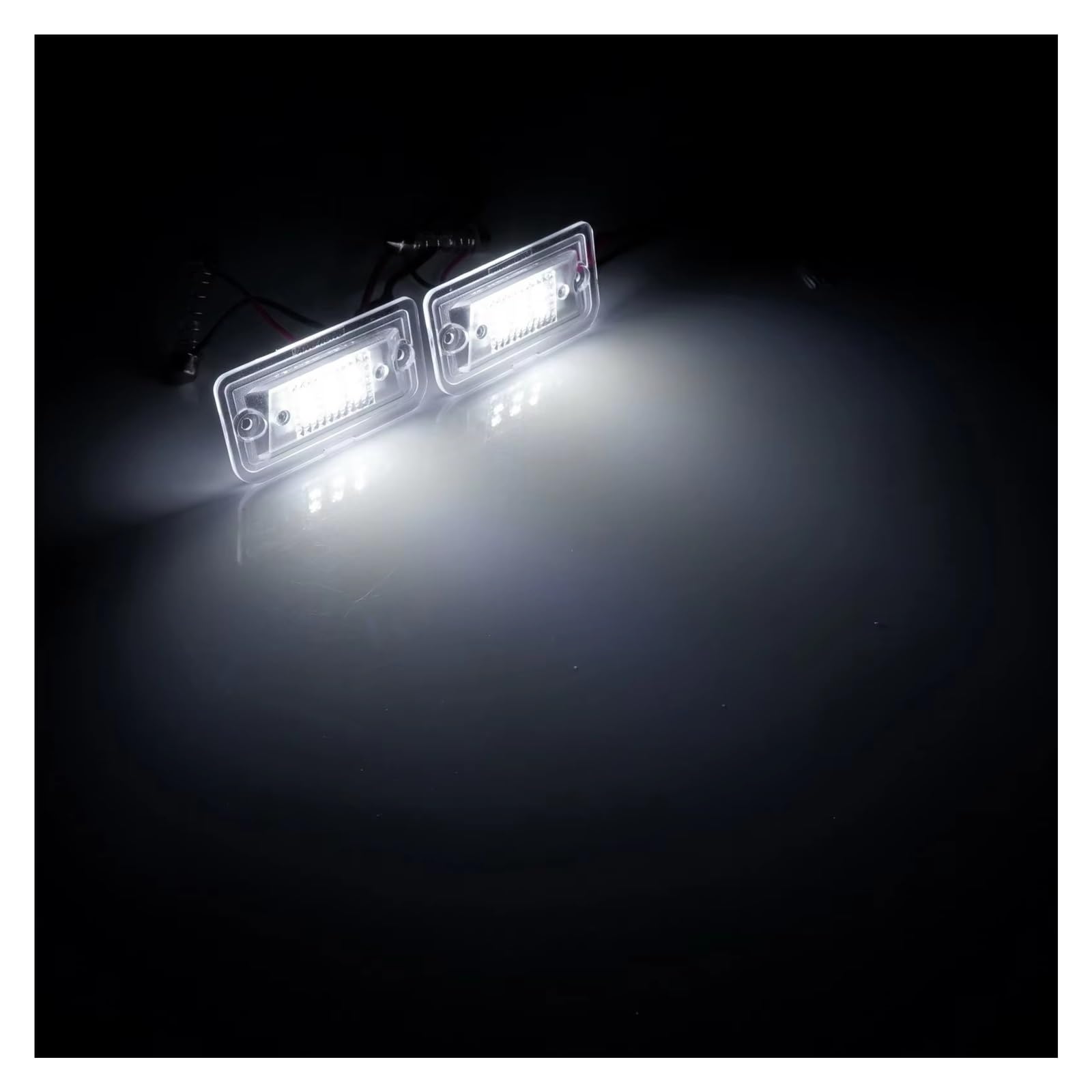 Luz LED matrícula Luz Placa Matrícula LED Para Coche Para Benz Para W203 Para C209 Para A209 Para R230 Para R199 2003 2004 2005 2006 2007 2008 2009 Luces matrícula traseras