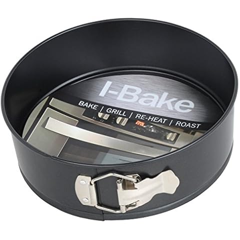 I-Bake 5520 4 INCH Non Stick Spring Form, Alloy Steel, Multi-Colour Cover