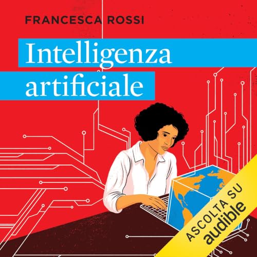 Diseño de la portada del título Intelligenza artificiale