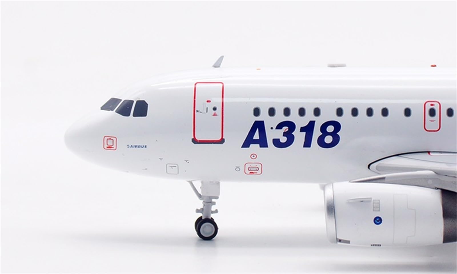 Modelli di Aerei Replica 15CM 1/200 Aereo pressofuso su Larga Scala per Airbus A318 F-WWIB in livrea Originale Modello statico Aereo in Miniatura Modello di Aereo