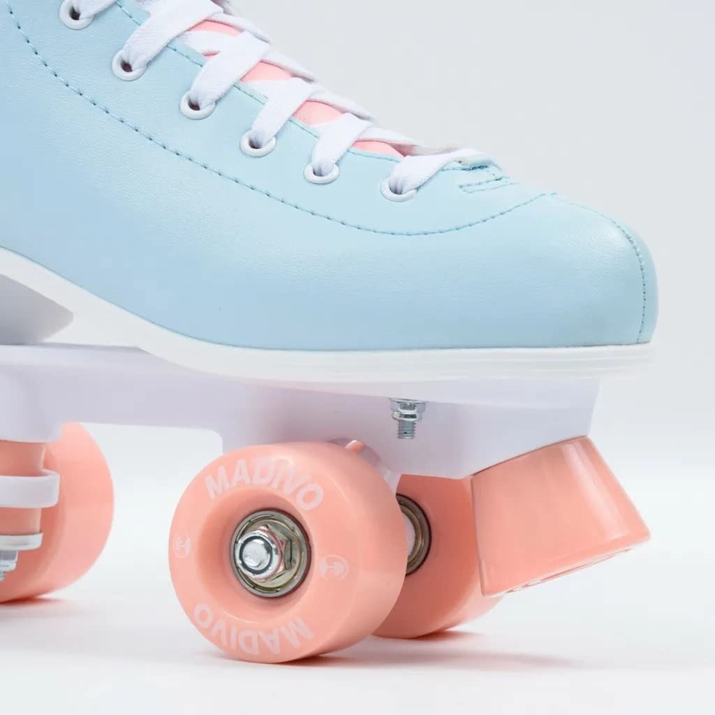 MADIVO Pastel - Pattini classici da donna in linea, con cuscinetti a sfera ABEC-7, taglia 35, 36, 37, 38, 39, 40, 41