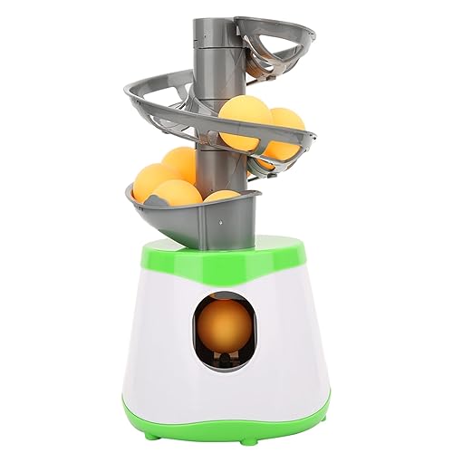 Automatic Table Tennis Machine Table Tennis Trainer Table Tennis Ball Launcher Ping Pong Serving Machine Launcher Training Machine for Children Entertainment Toy