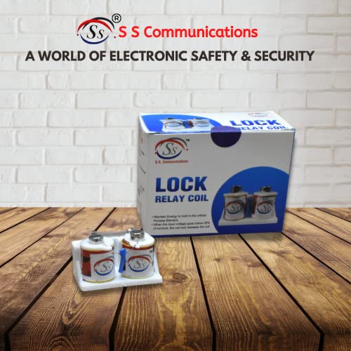 Image of SSC Coil for ALBA, CP Plus, Hawk Vision, LINC Plus and Secureye Electronic Door Locks, Universal Rim Lock Coil Door Lock Parts White