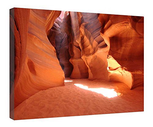 Tableau Red Rocks impression sur toile et finition cadre en bois prestige