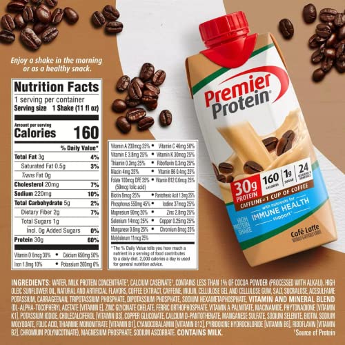 Protein Shake, High Protein Shake Assorted Variety Pack Sampler - 11 Fl Oz (6 Flavor - Pack Of 12) #TOP6