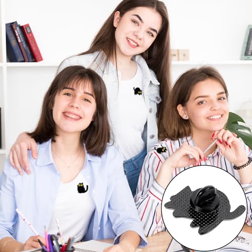 Broches émail chat pour offrir aux passionnés de lecture et de livres
