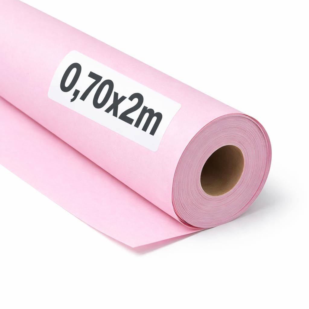 Ofituria Kraftpapier Rosa Pastell – Rolle 0