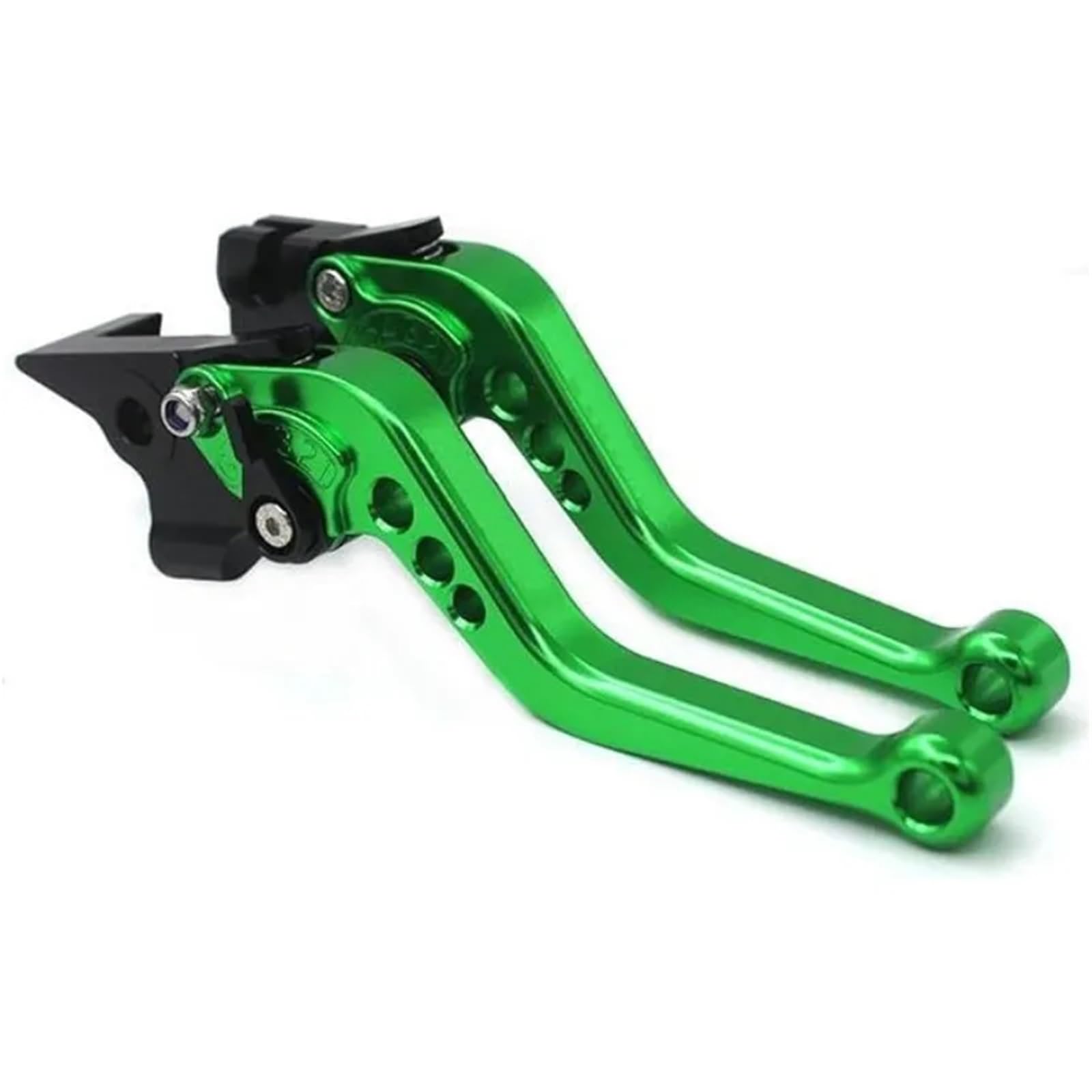 Gjihkwgz Motorcycle Brake Clutch Lever for BMW for Suzuki Universal Motorcycle Clutch Brake Handle Drum Lever Motorbike Accessories Alloy CNC Clutch Brake Lever(Green)