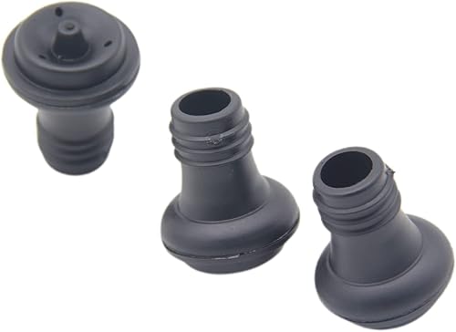 Miniatura 5 de Tapón para botella de vino, tapones de vacío para bomba de vino, paquete de 12, tapones de goma para preservar la bomba de vacío, tapones sólidos
