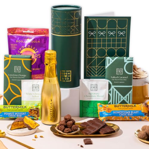 Image of Chocolate Gift Box for Women & Men, Prosecco, EDEN & CO
