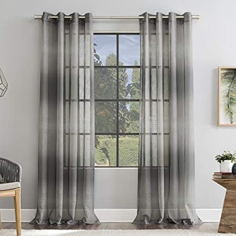 Scott Living Atlantic Ombre Panel de Cortina con Ojales Cover