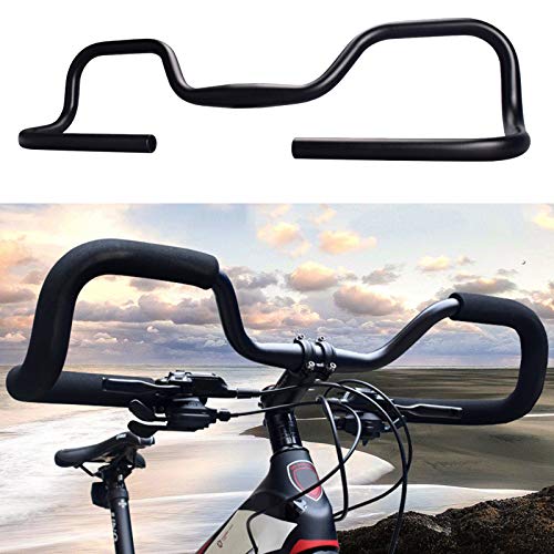 DYNWAVE Guidão MTB Road Bike Borboleta 31,8 mm Liga de Alumínio Fixo, Alto Desempenho - Guidão