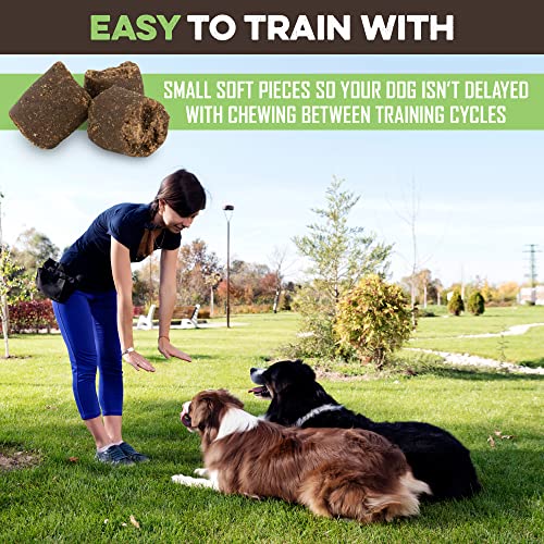 Brutus & Barnaby Training Treats For Dogs - Peanut Butter & Apple - All-Natural Healthy Low Calorie Vegan Treat - Great To Use For Rewards In Training Your Puppy Or Dog #TOP3