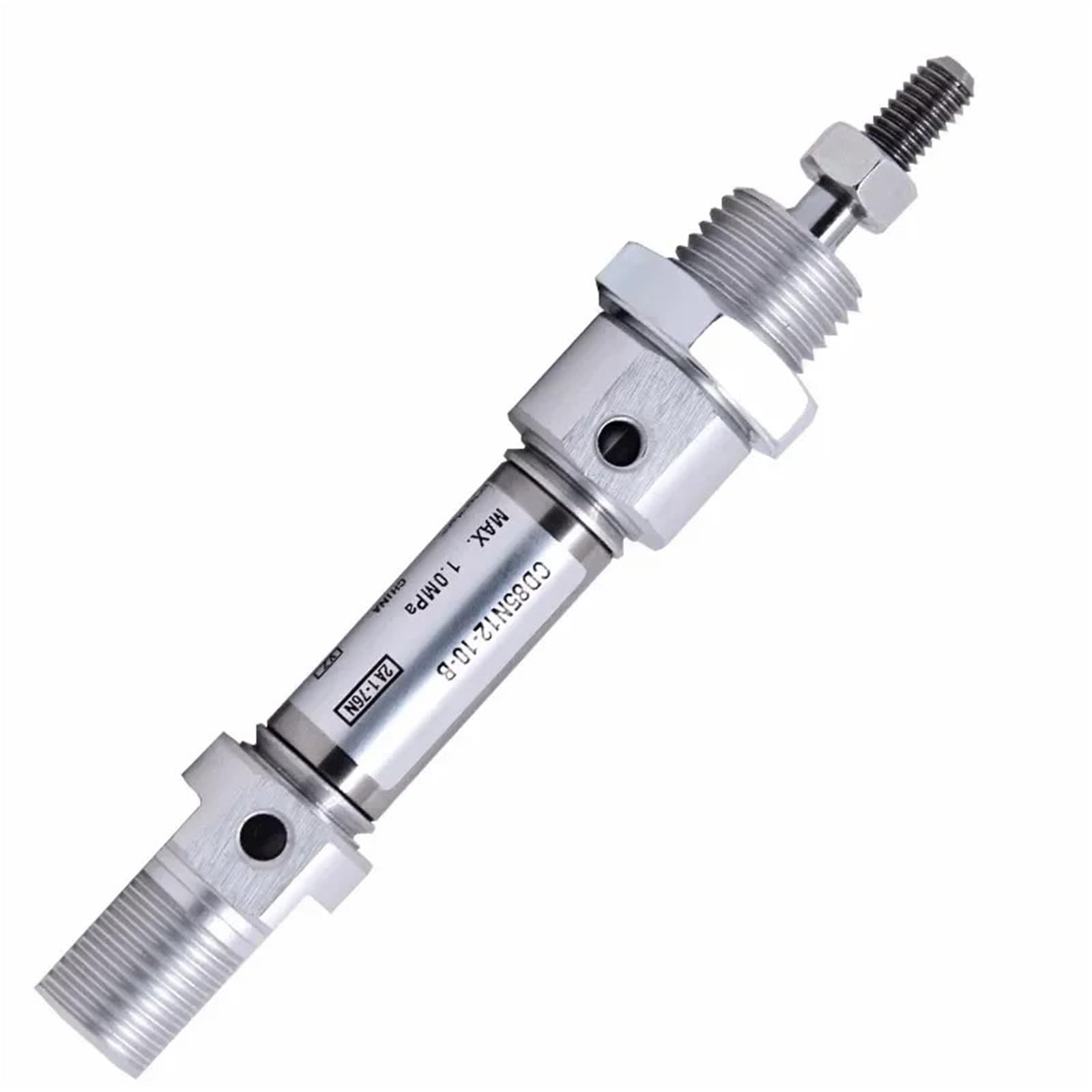 ISO C85 Pneumatikzylinder Standard-Zylinder Einschaft-Doppelwirk-Pneumatikzylinder CD85N Bohrung 8 10 12 16 20 25 mm Hub 10-200 mm (CD85N10,10mm Stroke)