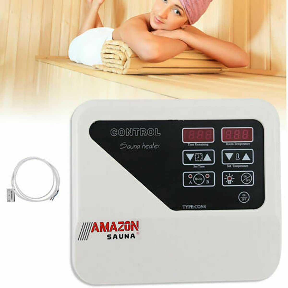 SHZICMY Saunasteuerung Sauna Digital Controller Sauna Schaltgerät Steuergerät External Controller Saunaofen Saunasteuergerät 3KW-9KW Saunakontrolle