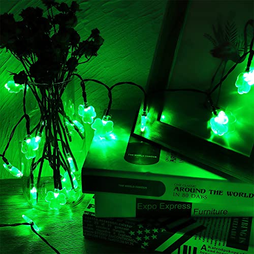 Guirlande lumineuse Saint-Patrick à piles pour décorer sans prise - 6