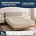 Lane Linen 100% Egyptian Cotton Twin XL Size Fitted Sheet Only (39